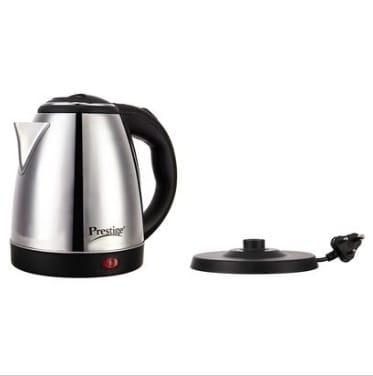 Prestige Electric Kettle - 2 Liter - Silver And Black - Image 3