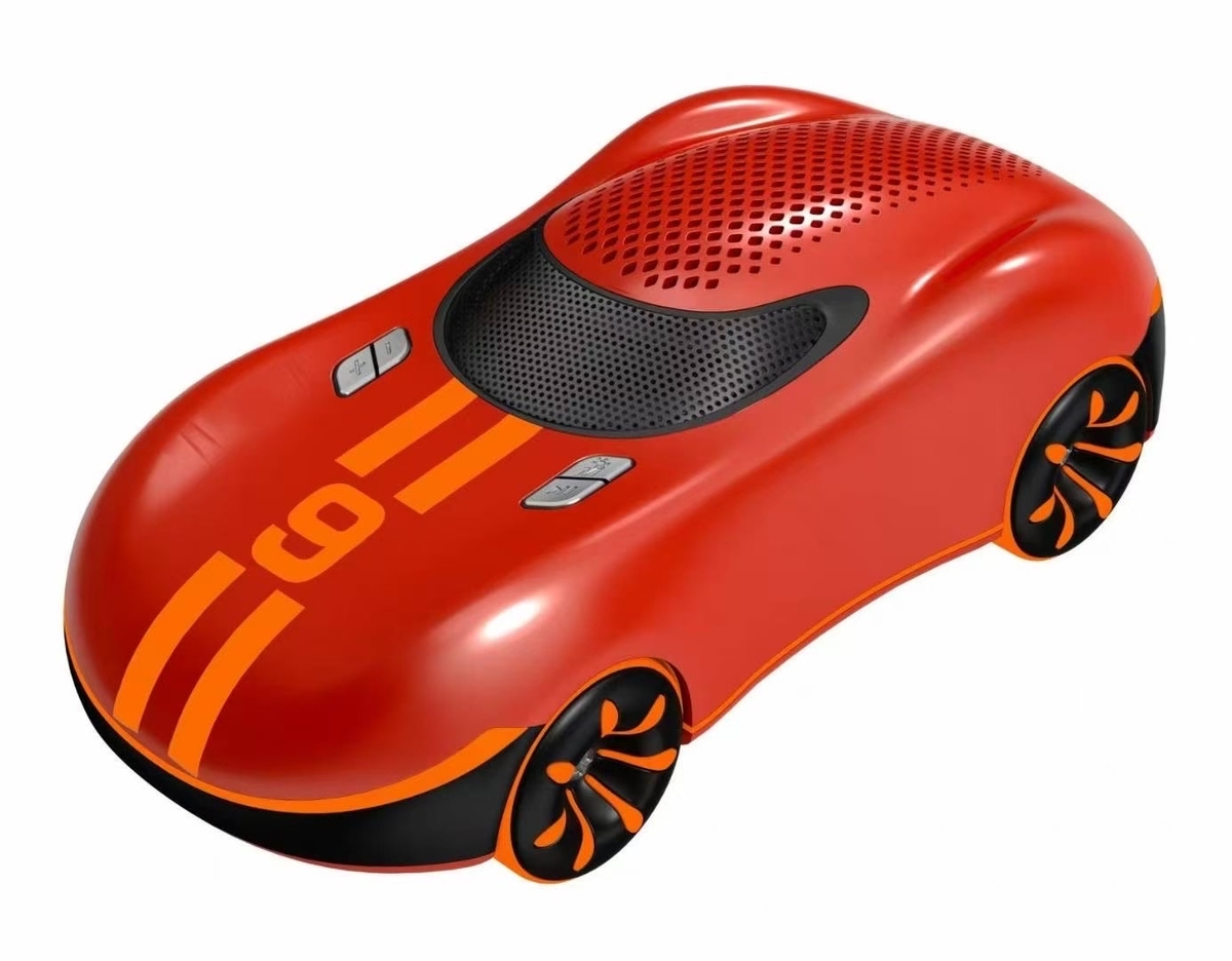 Carton Car-Shaped Home Audio Player Portable Wireless Blue Tooth Speakers - Image 2